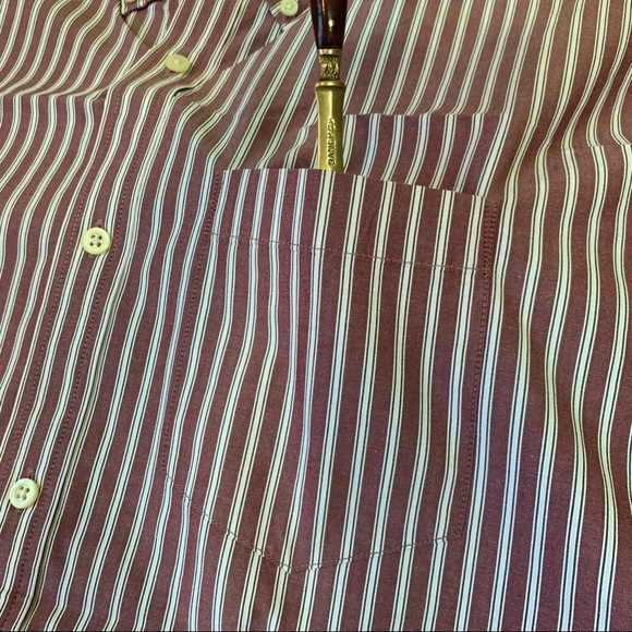 Banana Republic Classic Fit Striped Dress Shirt - Picture 7 of 9
